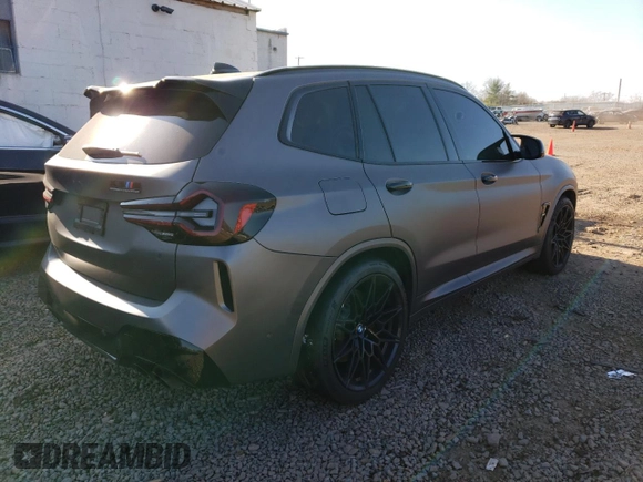 2022 BMW X3 M z VIN 5YM13EC04N9J81389, wystawiony jako Copart lot #68118072 z przebiegiem Nie podano mil oraz . Historia ofert i sprzedaży dostępna na DreamBid. Obrazek 3.