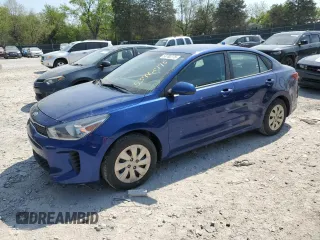 2018 Kia Rio S with VIN 3KPA24AB2JE053491, listed as a Copart auction lot 53782775 with 106,860 mi miles and Clean Title. Bid and sale history available at carsss.com. Image 1.
