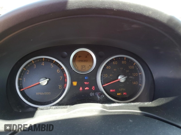 2008 Nissan Sentra S with VIN 3N1AB61E18L678611, listed as a Copart auction lot 56008825 with 139,683 mi miles and Salvage Title. Bid and sale history available at DreamBid. Image 9.
