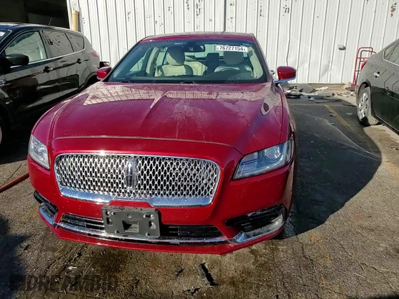 2018 Lincoln Continental Select with VIN 1LN6L9SK0J5609318, listed as a Copart auction lot 76727154 with 34,690 mi miles and Salvage Title. Bid and sale history available at carsss.com. Image 13.