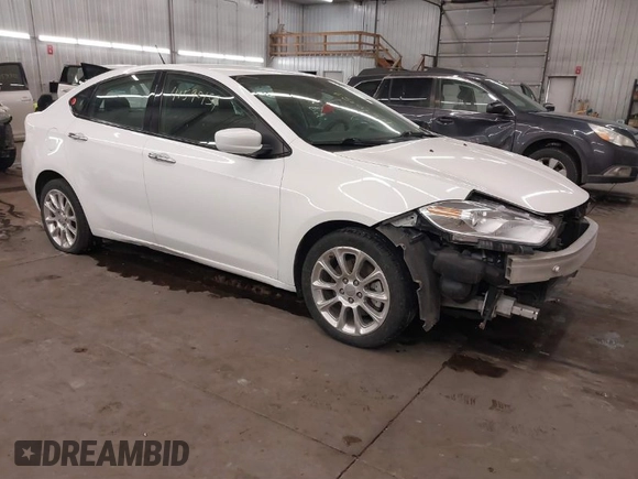 2016 Dodge Dart SXT Sport with VIN 1C3CDFFA7GD817770, listed as a IAAI auction lot 41590159 with 59,868 mi miles. Bid and sale history available at carsss.com. Image 1.