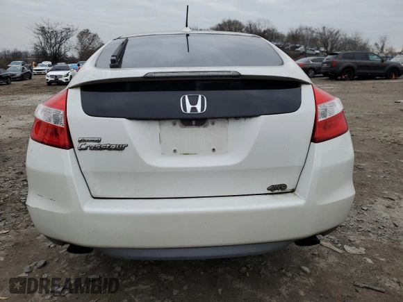 2010 Honda Crosstour EX-L with VIN 5J6TF2H59AL012455, listed as a Copart auction lot 83844504 with 164,503 mi miles and Salvage Title. Bid and sale history available at carsss.com. Image 6.