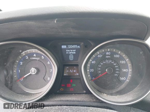 2015 Hyundai Elantra with VIN KMHD35LH4FU240642, listed as a IAAI auction lot 42196394 with 120,499 mi miles and . Bid and sale history available at DreamBid. Image 7.