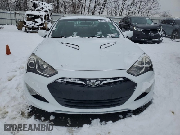 2013 Hyundai Genesis Coupe R-Spec with VIN KMHHU6KJ4DU112827, listed as a Copart auction lot 45130315 with 80,919 mi miles and Salvage title. Bid and sale history available at DreamBid. Image 5.