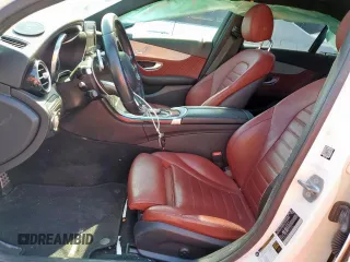 2018 Mercedes-Benz C 300 with VIN 55SWF4JB4JU253355, listed as a Copart auction lot 58866015 with 101,776 mi miles and Salvage title. Bid and sale history available at DreamBid. Image 7.