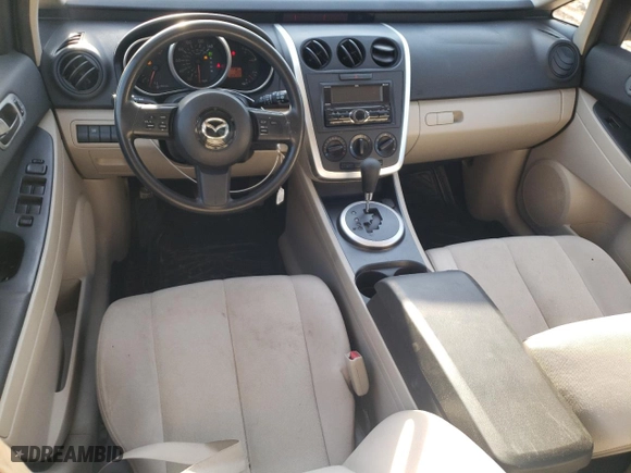 2008 Mazda CX-7 Sport with VIN JM3ER293080191703, listed as a Copart auction lot 43532075 with 189,232 mi miles and Salvage Title. Bid and sale history available at carsss.com. Image 8.