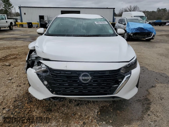 2024 Nissan Sentra S with VIN 3N1AB8BV3RY303088, listed as a Copart auction lot 48216765 with 17,272 mi miles and Salvage Title. Bid and sale history available at carsss.com. Image 5.