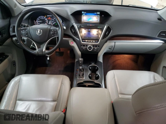 2014 Acura MDX Tech Pkg with VIN 5FRYD4H46EB015910, listed as a Copart auction lot 54511985 with 97,707 mi miles and Salvage Title. Bid and sale history available at carsss.com. Image 8.