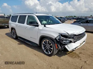 2024 Jeep Wagoneer Series II with VIN 1C4SJSBP8RS141198, listed as a Copart auction lot 65029925 with 318 mi miles and Salvage title. Bid and sale history available at DreamBid. Image 4.