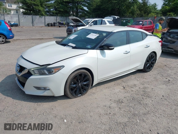 2017 Nissan Maxima SL with VIN 1N4AA6AP6HC432141, listed as a IAAI auction lot 42441283 with 93,730 mi miles and . Bid and sale history available at DreamBid. Image 2.