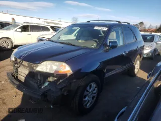 2003 Acura MDX Touring Pkg with VIN 2HNYD18693H505292, listed as a Copart auction lot 45313865 with 163,927 mi miles and Salvage Title. Bid and sale history available at carsss.com. Image 1.