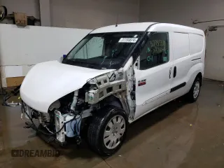2017 Ram ProMaster City Cargo Tradesman SLT with VIN ZFBERFBB4H6E77185, listed as a Copart auction lot 37793674 with 87,290 mi miles and Salvage Title. Bid and sale history available at DreamBid. Image 1.