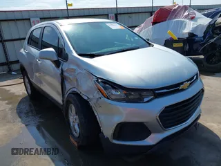 2020 Chevrolet Trax LS with VIN KL7CJKSB1LB039707, listed as a IAAI auction lot 42310304 with 104,962 mi miles and . Bid and sale history available at DreamBid. Image 1.