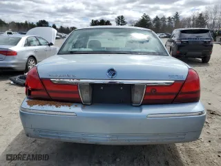 2004 Mercury Grand Marquis GS with VIN 2MEFM74W04X681336, listed as a Copart auction lot 53532255 with 154,238 mi miles and Clean Title. Bid and sale history available at carsss.com. Image 6.