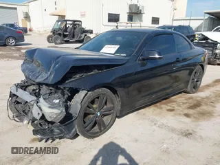 2014 BMW 4 Series 435i with VIN WBA3T3C59EP737612, listed as a IAAI auction lot 42260394 with 104,877 mi miles and . Bid and sale history available at DreamBid. Image 2.