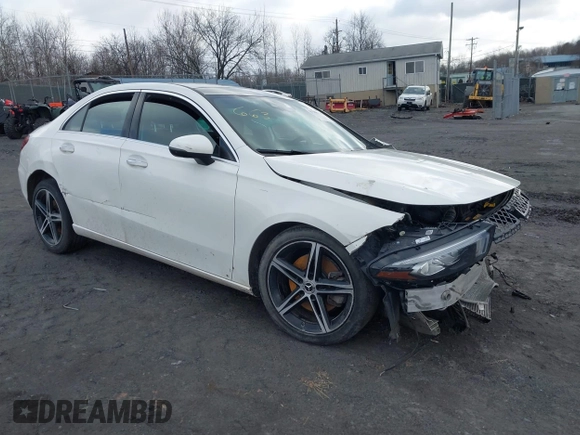 2019 Mercedes-Benz A 220 with VIN WDD3G4FB1KW000569, listed as a IAAI auction lot 41588110 with 83,265 mi miles and . Bid and sale history available at DreamBid. Image 1.