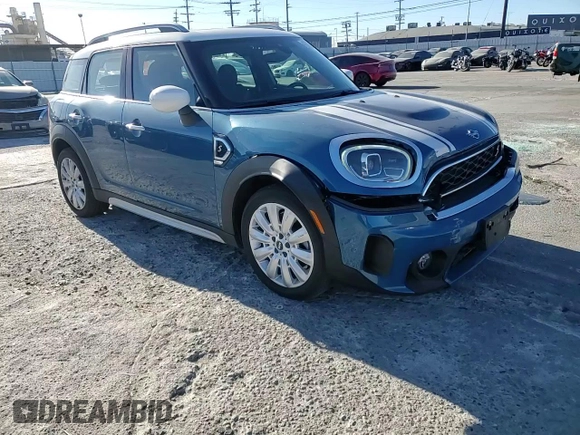 2022 MINI Countryman Cooper S with VIN WMZ53BR05N3N69329, listed as a Copart auction lot 41713105 with 44,764 mi miles and Salvage title. Bid and sale history available at DreamBid. Image 11.