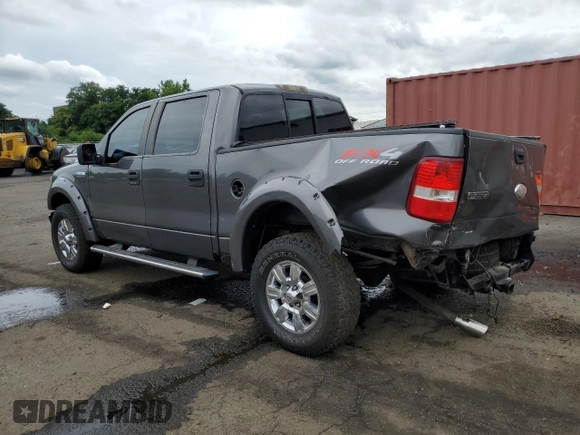 2007 Ford F-150 XLT z VIN 1FTPW14577FA46912, wystawiony jako Copart lot #64047995 z przebiegiem 140 452 mil mil oraz Szkoda całkowita • Salvage title. Historia ofert i sprzedaży dostępna na DreamBid. Obrazek 2.