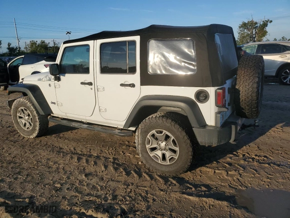 2015 Jeep Wrangler Unlimited Sport with VIN 1C4BJWDG4FL614332, listed as a Copart auction lot 74027144 with 25,524 mi miles and Salvage Title. Bid and sale history available at carsss.com. Image 2.