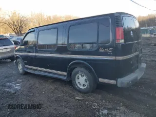 1996 Chevrolet Chevy Van z VIN 1GBFG15M1T1039187, wystawiony jako Copart lot #42325925 z przebiegiem Nie podano mil oraz Szkoda całkowita • Salvage title. Historia ofert i sprzedaży dostępna na DreamBid. Obrazek 2.