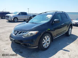 2011 Nissan Murano LE with VIN JN8AZ1MW7BW183965, listed as a IAAI auction lot 41976880 with 135,202 mi miles. Bid and sale history available at carsss.com. Image 2.
