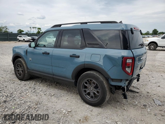 2022 Ford Bronco Sport Big Bend z VIN 3FMCR9B62NRD10906, wystawiony jako Copart lot #59167885 z przebiegiem 46 433 mil mil oraz Szkoda całkowita • Salvage title. Historia ofert i sprzedaży dostępna na DreamBid. Obrazek 2.