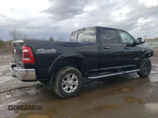 2019 Ram 2500 Laramie with VIN 3C6UR5FL4KG693344, listed as a Copart auction lot 47744485 with 53,672 mi miles and Salvage Title. Bid and sale history available at carsss.com. Image 3.