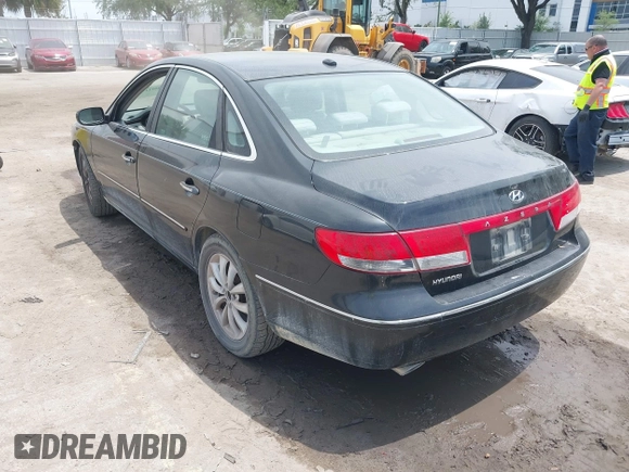 2008 Hyundai Azera GLS with VIN KMHFC46D48A335587, listed as a IAAI auction lot 42092272 with 174,537 mi miles and . Bid and sale history available at DreamBid. Image 3.