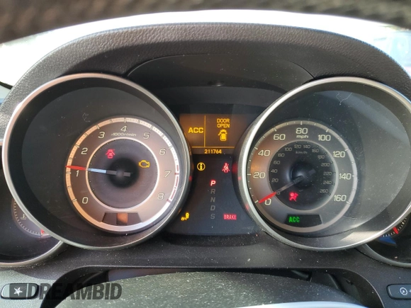 2010 Acura MDX Advance with VIN 2HNYD2H54AH533561, listed as a Copart auction lot 48083505 with 211,764 mi miles and Salvage Title. Bid and sale history available at DreamBid. Image 9.
