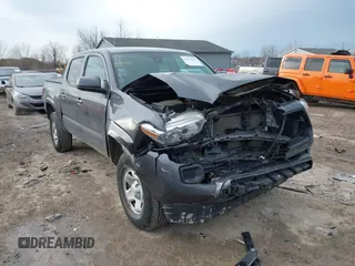 2021 Toyota Tacoma 4WD SR with VIN 3TMCZ5AN4MM404027, listed as a IAAI auction lot 41491689 with 48,270 mi miles. Bid and sale history available at carsss.com. Image 1.