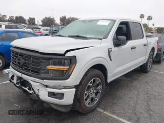 2024 Ford F-150 STX with VIN 1FTEW2KP7RFA29709, listed as a IAAI auction lot 41915128 with 5,883 mi miles and . Bid and sale history available at carsss.com. Image 17.