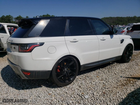 2018 Land Rover Range Rover Sport SE with VIN SALWG2RV7JA402862, listed as a Copart auction lot 73845304 with 61,275 mi miles and Salvage Title. Bid and sale history available at carsss.com. Image 3.