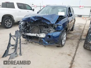 2017 BMW X3 sDrive28i with VIN 5UXWZ7C31H0V91190, listed as a IAAI auction lot 38353174 with 55,603 mi miles. Bid and sale history available at carsss.com. Image 2.