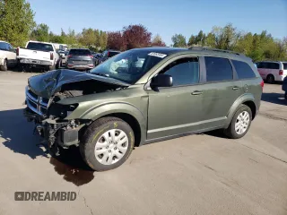 2017 Dodge Journey SE z VIN 3C4PDCABXHT568551, wystawiony jako Copart lot #53065955 z przebiegiem 87 022 mil mil oraz Szkoda całkowita • Salvage title. Historia ofert i sprzedaży dostępna na DreamBid. Obrazek 1.