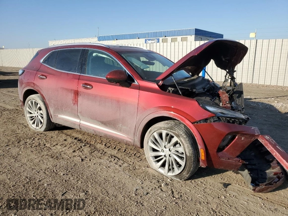 2024 Buick Envision Avenir with VIN LRBFZSE4XRD048407, listed as a Copart auction lot 48990545 with Not Provided miles and Salvage Title. Bid and sale history available at carsss.com. Image 4.