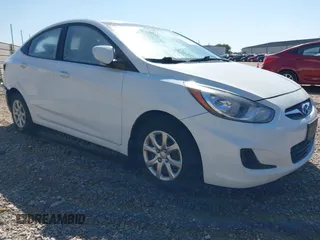 2012 Hyundai Accent GLS with VIN KMHCT4AE9CU254224, listed as a IAAI auction lot 41964055 with 86,501 mi miles. Bid and sale history available at carsss.com. Image 1.