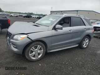 2014 Mercedes-Benz M 350 with VIN 4JGDA5HB2EA382398, listed as a Copart auction lot 62719205 with 53,296 mi miles and Salvage title. Bid and sale history available at DreamBid. Image 1.