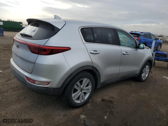 2018 Kia Sportage LX with VIN KNDPM3AC2J7317459, listed as a Copart auction lot 41783305 with 111,543 mi miles and Salvage Title. Bid and sale history available at carsss.com. Image 3.