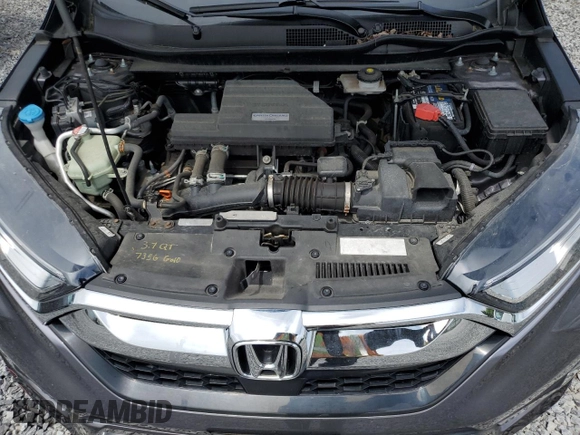 2018 Honda CR-V Touring with VIN 5J6RW2H96JL004858, listed as a Copart auction lot 56644945 with 27,642 mi miles and Salvage title. Bid and sale history available at DreamBid. Image 12.