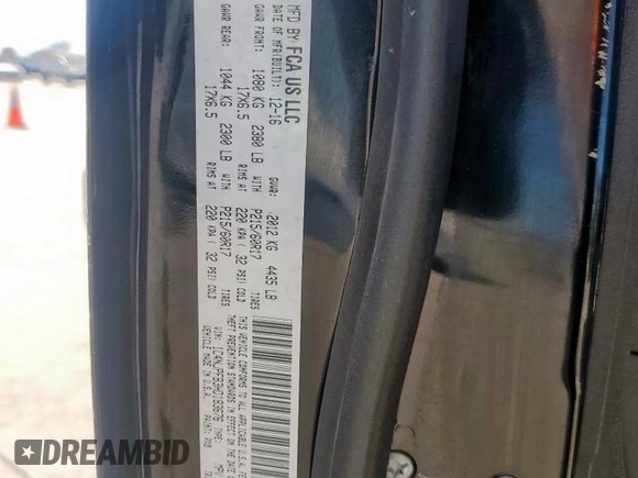 2017 Jeep Patriot Latitude with VIN 1C4NJPFB3HD183676, listed as a Copart auction lot 49436745 with 160,690 mi miles and Clean Title. Bid and sale history available at DreamBid. Image 13.
