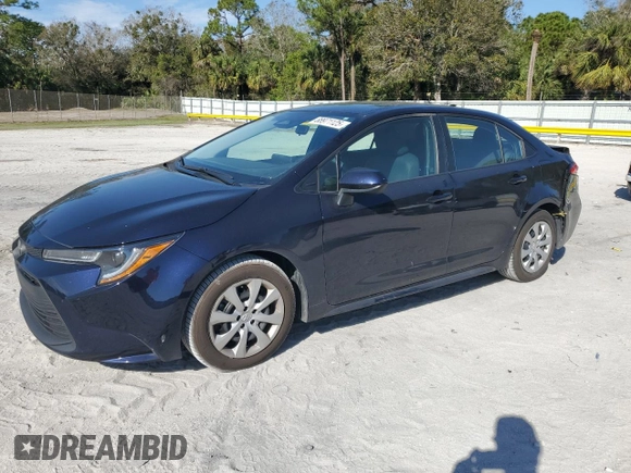 2023 Toyota Corolla LE with VIN 5YFB4MDE7PP044619, listed as a Copart auction lot 88971125 with 59,566 mi miles and Salvage Title. Bid and sale history available at carsss.com. Image 1.