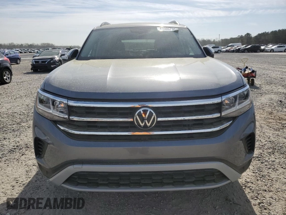 2023 Volkswagen Atlas SE with VIN 1V2JR2CA3PC509307, listed as a Copart auction lot 49605735 with 40,398 mi miles and Salvage title. Bid and sale history available at DreamBid. Image 5.