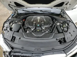 2016 BMW 7 Series 750i with VIN WBA7F0C50GGL99642, listed as a Copart auction lot 64986753 with 69,531 mi miles. Bid and sale history available at carsss.com. Image 11.