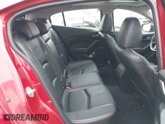 2015 Mazda 3 i Grand Touring with VIN JM1BM1M71F1235780, listed as a IAAI auction lot 42022521 with 140,038 mi miles and . Bid and sale history available at DreamBid. Image 8.