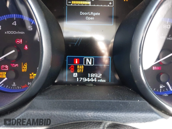 2019 Subaru Outback Limited z VIN 4S4BSANC1K3225102, wystawiony jako IAAI lot #42316247 z przebiegiem 179 444 mil mil oraz . Historia ofert i sprzedaży dostępna na DreamBid. Obrazek 7.