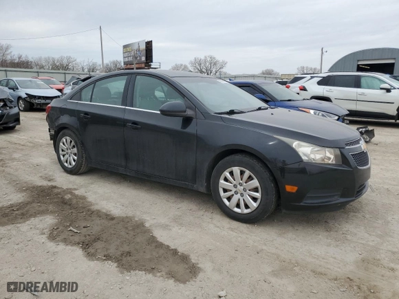 2011 Chevrolet Cruze LT w/1LT with VIN 1G1PF5S93B7217552, listed as a Copart auction lot 48565195 with 149,403 mi miles and Salvage Title. Bid and sale history available at carsss.com. Image 4.