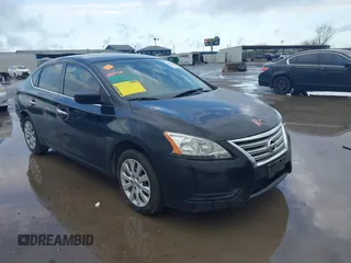 2013 Nissan Sentra S with VIN 3N1AB7AP2DL672124, listed as a IAAI auction lot 41717619 with 154,610 mi miles and . Bid and sale history available at DreamBid. Image 1.