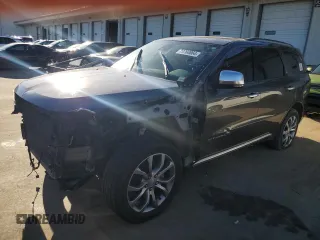 2016 Dodge Durango Citadel Anodized Platinum with VIN 1C4SDJET0GC477445, listed as a Copart auction lot 73760864 with 128,178 mi miles and Clean title. Bid and sale history available at DreamBid. Image 1.