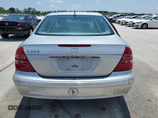 2005 Mercedes-Benz E 320 with VIN WDBUF65J65A725526, listed as a Copart auction lot 53283235 with 73,312 mi miles and Salvage Title. Bid and sale history available at DreamBid. Image 6.