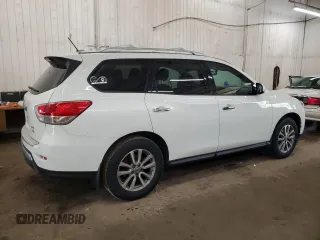 2015 Nissan Pathfinder SV z VIN 5N1AR2MM5FC695632, wystawiony jako Copart lot #53789225 z przebiegiem 145 391 mil mil oraz Szkoda całkowita • Salvage title. Historia ofert i sprzedaży dostępna na DreamBid. Obrazek 3.